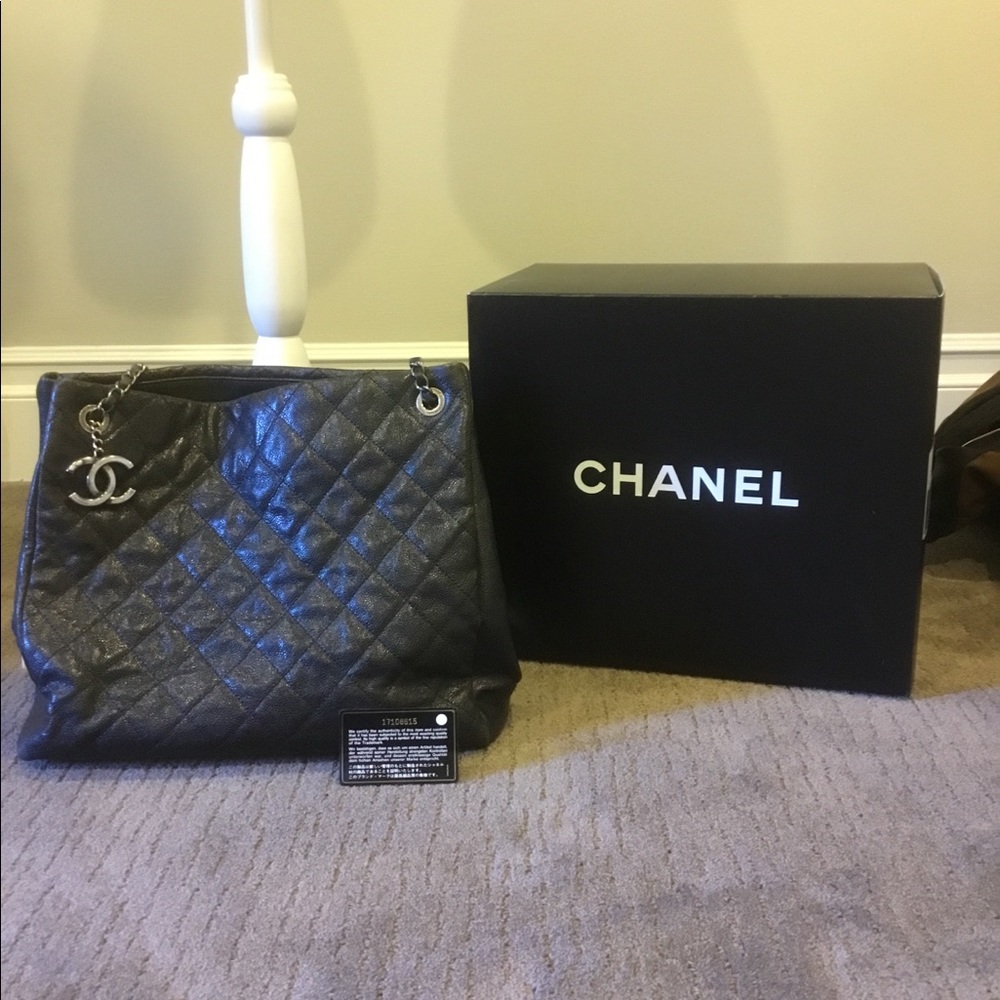 Chanel Black Tote Bag